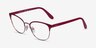 Vogue Eyewear VO4088 Red Gold MetalEyeglass Frames from EyeBuyDirect, Angle View