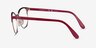 Vogue Eyewear VO4088 Red Gold MetalEyeglass Frames from EyeBuyDirect, Side View