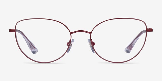 Vogue Eyewear VO4128 Bordeaux MetalEyeglass Frames from EyeBuyDirect, Front View