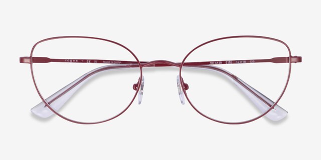 Vogue Eyewear VO4128 Bordeaux MetalEyeglass Frames from EyeBuyDirect, Closed View