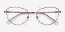 Vogue Eyewear VO4128 Bordeaux MetalEyeglass Frames from EyeBuyDirect, Closed View