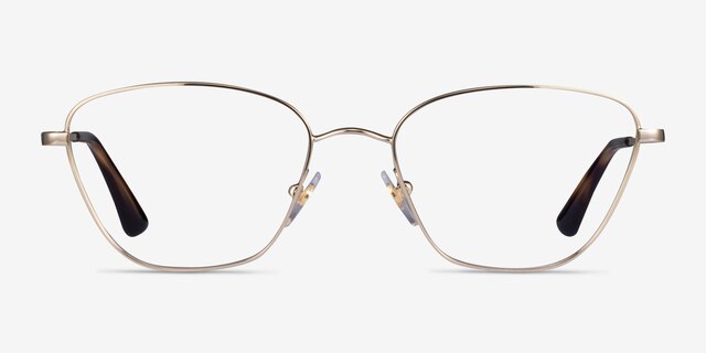 Vogue Eyewear VO4163 Pale Gold MetalEyeglass Frames from EyeBuyDirect, Front View