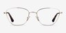 Vogue Eyewear VO4163 Pale Gold MetalEyeglass Frames from EyeBuyDirect, Front View