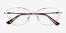 Vogue Eyewear VO4163 Pale Gold MetalEyeglass Frames from EyeBuyDirect, Closed View
