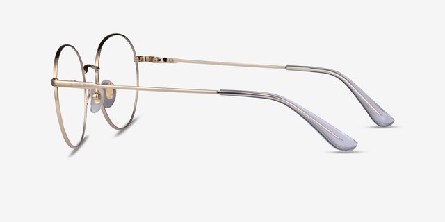Vogue Eyewear VO4177 Pale Gold MetalEyeglass Frames from EyeBuyDirect, Side View
