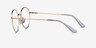 Vogue Eyewear VO4177 Pale Gold MetalEyeglass Frames from EyeBuyDirect, Side View