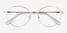Vogue Eyewear VO4177 Pale Gold MetalEyeglass Frames from EyeBuyDirect, Closed View
