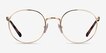 Vogue Eyewear VO4183 Gold MetalEyeglass Frames from EyeBuyDirect, Front View
