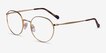Vogue Eyewear VO4183 Gold MetalEyeglass Frames from EyeBuyDirect, Angle View
