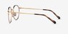 Vogue Eyewear VO4183 Gold MetalEyeglass Frames from EyeBuyDirect, Side View