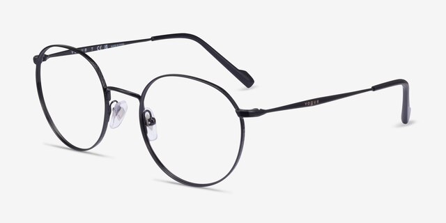 Vogue Eyewear VO4183 Black MetalEyeglass Frames from EyeBuyDirect, Angle View