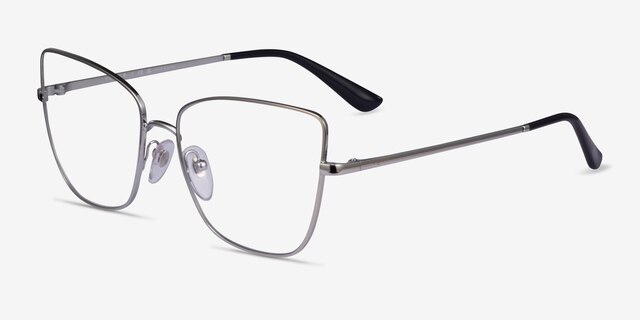 Vogue Eyewear VO4225 Silver MetalEyeglass Frames from EyeBuyDirect, Angle View