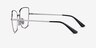 Vogue Eyewear VO4225 Silver MetalEyeglass Frames from EyeBuyDirect, Side View