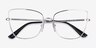 Vogue Eyewear VO4225 Silver MetalEyeglass Frames from EyeBuyDirect, Closed View
