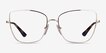 Vogue Eyewear VO4225 Pale Gold MetalEyeglass Frames from EyeBuyDirect, Front View