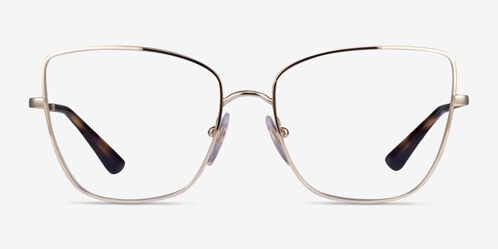 Vogue Eyewear VO4225 Pale Gold Metal Eyeglass Frames from EyeBuyDirect