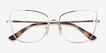Vogue Eyewear VO4225 Pale Gold MetalEyeglass Frames from EyeBuyDirect, Closed View