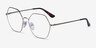 Vogue Eyewear VO4226 Silver MetalEyeglass Frames from EyeBuyDirect, Angle View