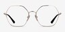 Vogue Eyewear VO4226 Pale Gold MetalEyeglass Frames from EyeBuyDirect, Front View