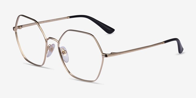 Vogue Eyewear VO4226 Pale Gold MetalEyeglass Frames from EyeBuyDirect, Angle View