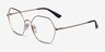 Vogue Eyewear VO4226 Pale Gold MetalEyeglass Frames from EyeBuyDirect, Angle View