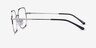 Vogue Eyewear VO4228 Silver MetalEyeglass Frames from EyeBuyDirect, Side View