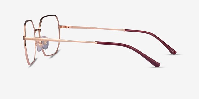 Vogue Eyewear VO4228 Rose Gold MetalEyeglass Frames from EyeBuyDirect, Side View