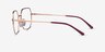 Vogue Eyewear VO4228 Rose Gold MetalEyeglass Frames from EyeBuyDirect, Side View
