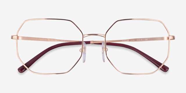 Vogue Eyewear VO4228 Rose Gold MetalEyeglass Frames from EyeBuyDirect, Closed View