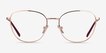 Vogue Eyewear VO4231 Rose Gold MetalEyeglass Frames from EyeBuyDirect, Front View