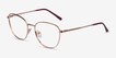 Vogue Eyewear VO4231 Rose Gold MetalEyeglass Frames from EyeBuyDirect, Angle View
