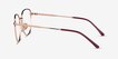 Vogue Eyewear VO4231 Rose Gold MetalEyeglass Frames from EyeBuyDirect, Side View