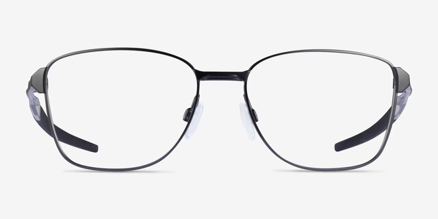 Oakley Dagger Board Satin Black MetalEyeglass Frames from EyeBuyDirect, Front View