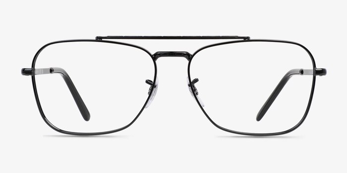 Ray-Ban RB3636V Noir Métal Montures de lunettes de vue d'EyeBuyDirect