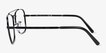 Ray-Ban RB3636V Black MetalEyeglass Frames from EyeBuyDirect, Side View