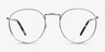 Ray-Ban RB3637V New Round Silver MetalEyeglass Frames from EyeBuyDirect, Front View