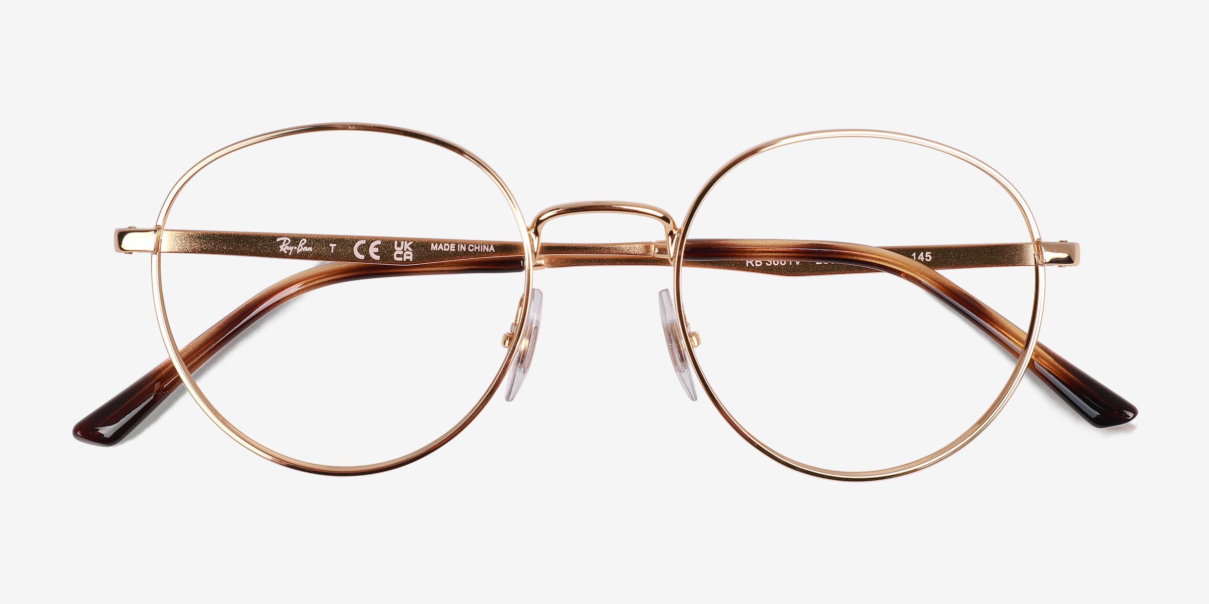 RayBan RB3681V Round Arista Frame Eyeglasses Eyebuydirect Canada