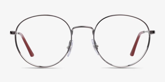 Ray-Ban RB3681V Gunmetal MetalEyeglass Frames from EyeBuyDirect, Front View
