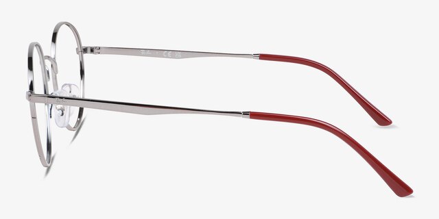 Ray-Ban RB3681V Gunmetal MetalEyeglass Frames from EyeBuyDirect, Side View