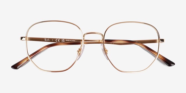 Ray-Ban RB3682V Arista MetalEyeglass Frames from EyeBuyDirect, Closed View