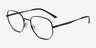 Ray-Ban RB3682V Black MetalEyeglass Frames from EyeBuyDirect, Angle View