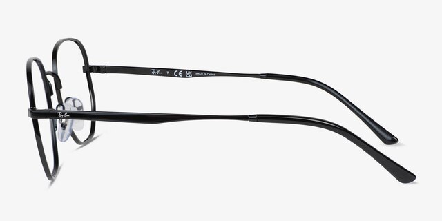 Ray-Ban RB3682V Black MetalEyeglass Frames from EyeBuyDirect, Side View