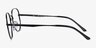 Ray-Ban RB3682V Black MetalEyeglass Frames from EyeBuyDirect, Side View