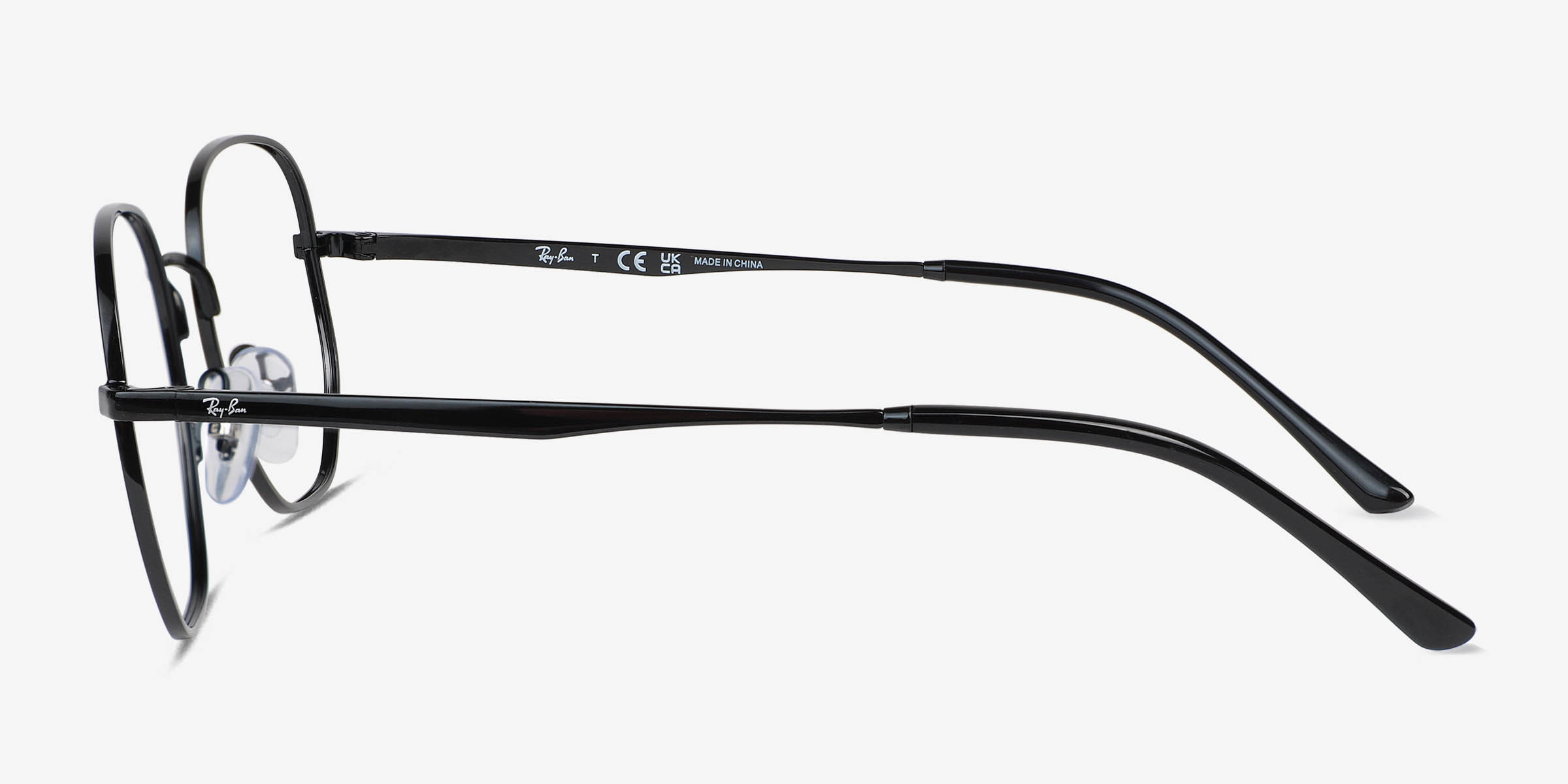 RayBan RB3682V Square Black Frame Eyeglasses Eyebuydirect Canada