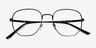 Ray-Ban RB3682V Black MetalEyeglass Frames from EyeBuyDirect, Closed View