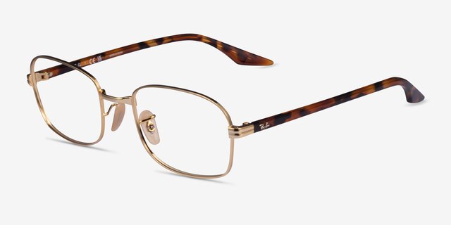 Ray-Ban RB3690V Arista MetalEyeglass Frames from EyeBuyDirect, Angle View