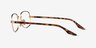 Ray-Ban RB3690V Arista MetalEyeglass Frames from EyeBuyDirect, Side View