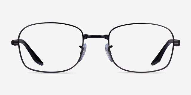 Ray-Ban RB3690V Black MetalEyeglass Frames from EyeBuyDirect, Front View
