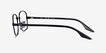 Ray-Ban RB3690V Black MetalEyeglass Frames from EyeBuyDirect, Side View