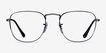 Ray-Ban RB3857V Frank Antique Gunmetal MetalEyeglass Frames from EyeBuyDirect, Front View